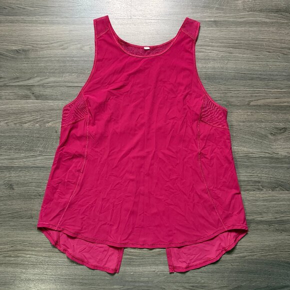 Lululemon Women's Sculpt Tank *Tie Back - Pink - Picture 4 of 7